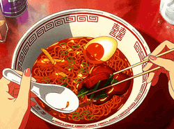 Anime Food Ramen Noodles