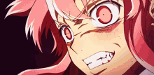 Anime Future Diary Yuno Gasai Angry Attack GIF