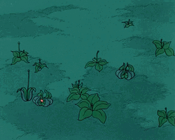 Anime Garden Flower Blooming GIF