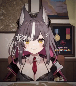 Anime Girl Chisaka Big Brain Meme GIF