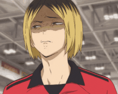Anime Girl Close Up With Ponytail And Serious Look GIF