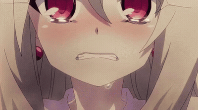 Anime Girl Crying With Tears GIF
