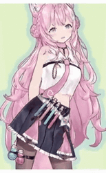 Anime Girl Dancing Hakui Koyori GIF