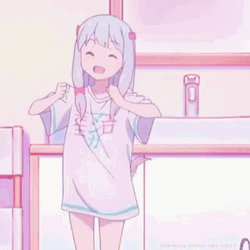 Anime Girl Dancing Izumi Sagiri GIF