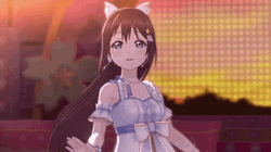 Anime Girl Dancing Shizuku Osaka GIF