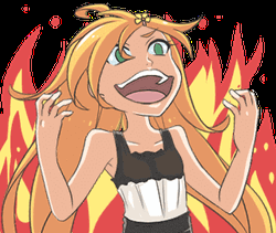 Anime Girl Evil Laugh Muahahaha GIF