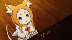 Anime Girl Gets Whataburger GIF