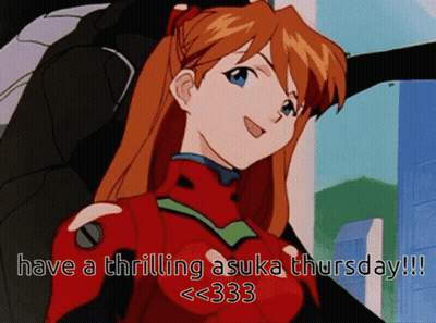 Anime Girl Have A Thrilling Asuka Thursday GIF
