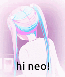 Anime Girl Hi Neo GIF