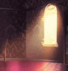 Anime Girl Jump Out Window GIF
