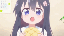 Anime Girl Mama May I Have Cookie GIF