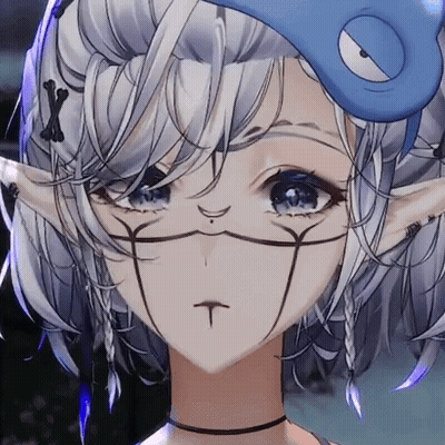Anime Girl Wearing Face Mask GIF