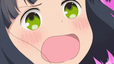 Anime Girl With Green Eyes GIF