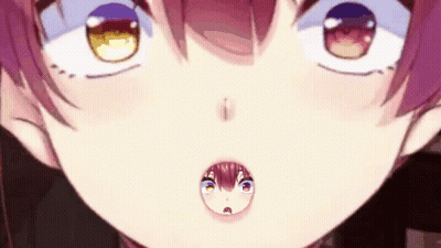 Anime Girl With Hole In Mouth GIF