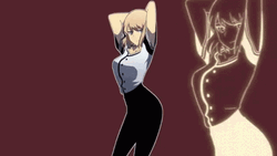 Anime Girl Zero Two Dance GIF