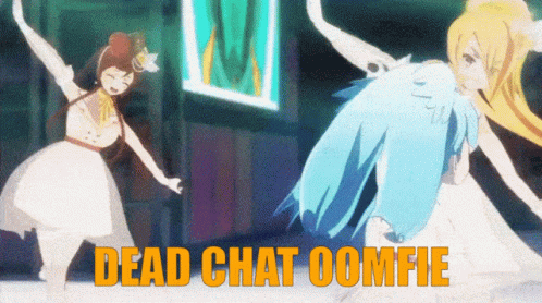 Anime Girls Dancing Dead Chat Oomfie GIF