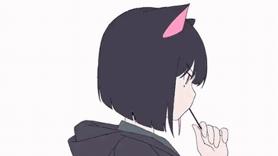 Anime Girls Holding Hands GIF