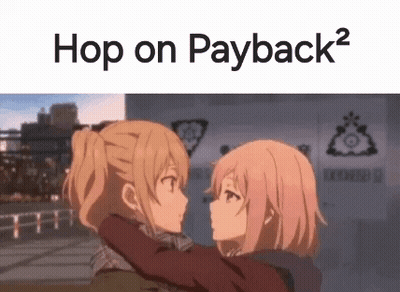Anime Girls Hugging GIF