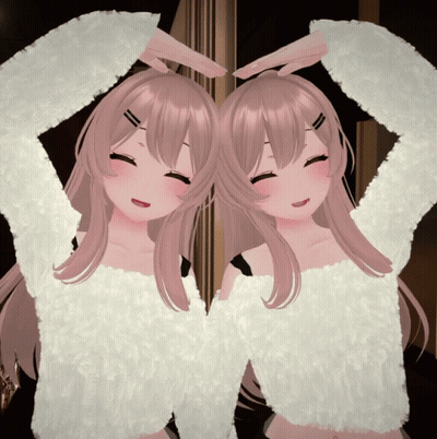 Anime Girls Making Heart With Hands GIF