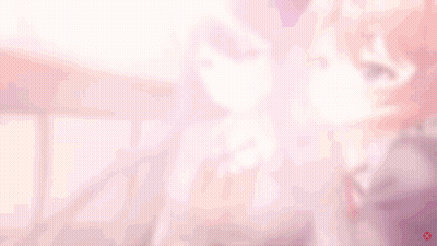 Anime Girls Standing In Room GIF