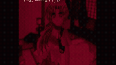 Anime Girls Standing Together Crying GIF