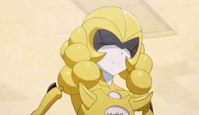 Anime Girls Wearing Hats With Chinese Writing GIF