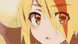 Anime Golden Hair Guys Smirking GIF