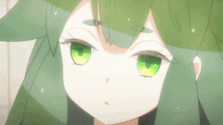 Anime Green Hair And Green Eyes GIF