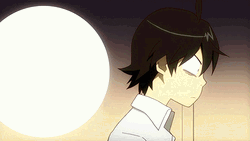 Anime Guy Intense Jaw Drop GIF