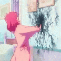 Anime Head Banging I Hurt Myself Today GIF