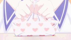 Anime Heart Bento Box  GIF