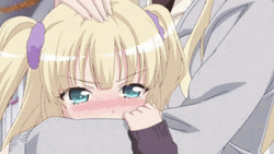 Anime Hug Girl Blushing