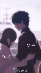 Anime Hugging It's Okay GIF