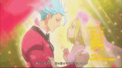 Anime Hugging Seven Deadly Sins GIF