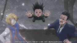 Anime Hunter X Hunter Gon Kurapika And Leorio  GIF