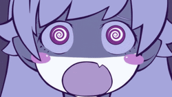 Anime Hypnosis Surprised Shinobu Oshino GIF