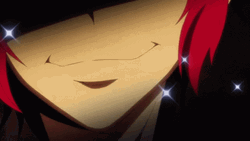 Anime Jyugo Smirking From Manga Series Nanbaka  GIF