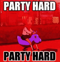 Anime Kid In The Playground Party Hard