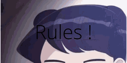 Anime Komi Can't Communicate Rules  GIF