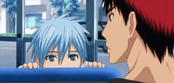 Anime Kuroko Basketball  Tetsuya Taiga Kagami Bus Ride GIF