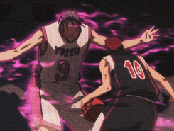 Anime Kuroko Basketball Tetsuya Taiga Kagami Laser Eyes GIF