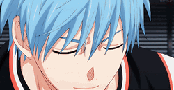 Anime Kuroko No Basket Tetsuya Fierce Serious Talking GIF