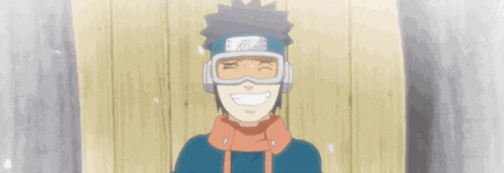 Anime Laugh Naruto Young Obito Uchiha GIF