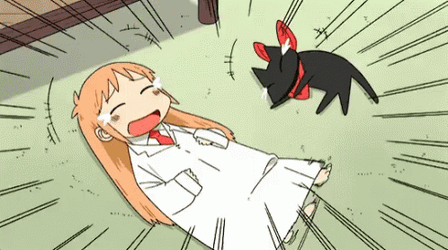 Anime Laugh Nichijou The Professor GIF