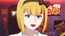 Anime Laugh Wanted Dead Stefanie Joosten GIF