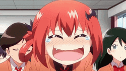 Anime Laughing Satanichia McDowell Kurumizawa Can't Stop GIF