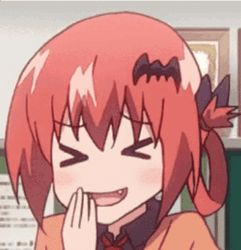 Anime Laughing Satanichia McDowell Kurumizawa Giggling  GIF