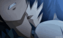 Anime Lick Neck GIF