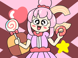 Anime Lollipop Candy GIF