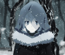 Anime Lord El-Melloi II In The Middle Of Snow  GIF